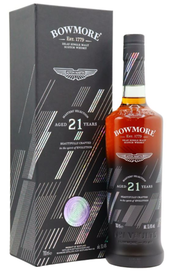 Image sur Bowmore 21 Years Aston Martin Masters Selection 2024 51.4° 0.7L